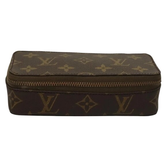 LOUIS VUITTON Monogram Poche Monte Carlo Jewelry Box M47352 LV Auth 98562 - Picture 2 of 15